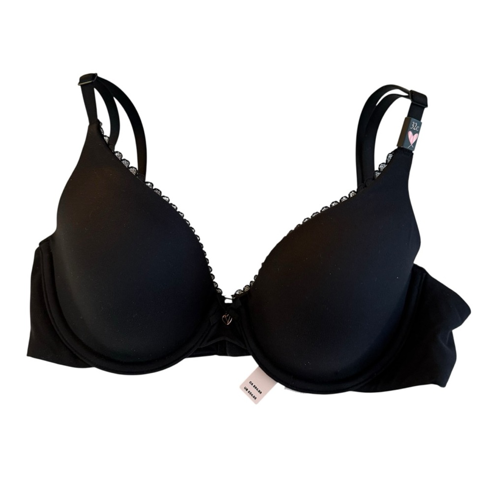 NWT Victoria’s Secret Body by Victoria Lined Perfect Coverage Bra 32C